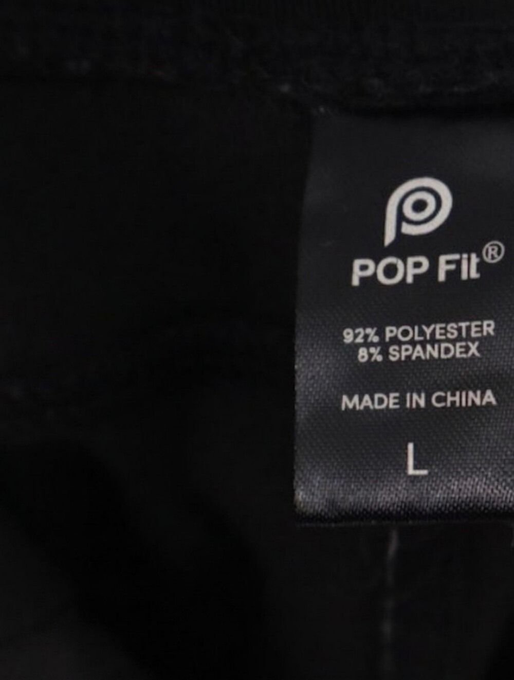 NWOT Size L POP FIT 4 Double Stacked Pockets High Waist Athletic Leggings - Picture 2 of 4